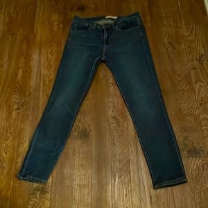 Levi 711 Skinny Blue Jeans Size 4/27
